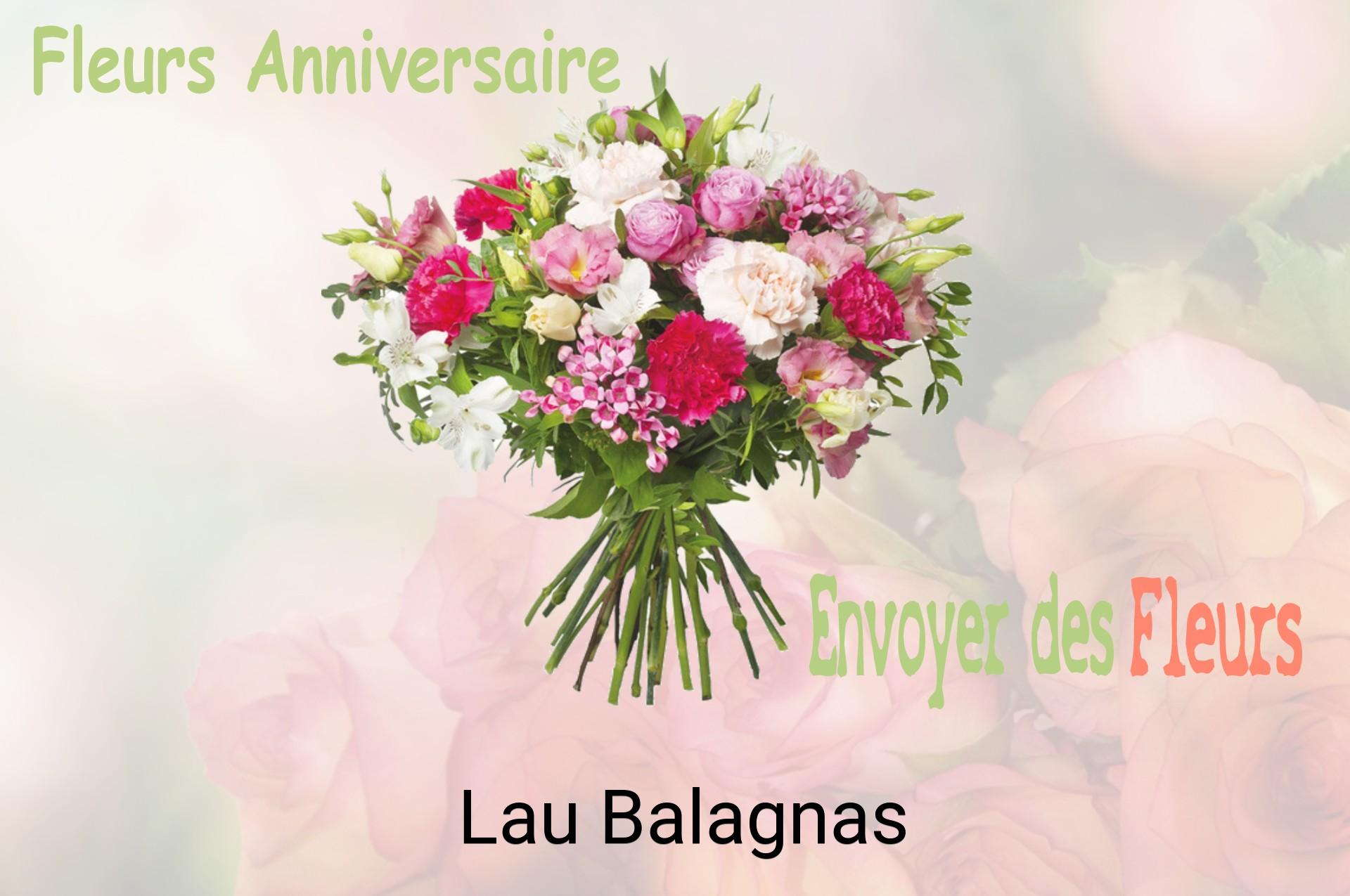 Bouquet de fleurs d’anniversaire livré à Lau-Balagnas